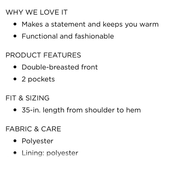 Nine West Teddy Coat NWT - Picture 10 of 12